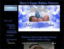 Tablet Screenshot of marysdolls.com